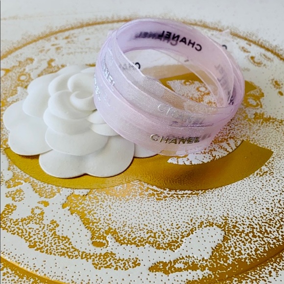 Chanel Soft Pink Sheer Ribbon - Picture 6 of 11
